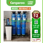 Bộ lọc tổng Kangaroo 5 cấp KG1054LT-5 van tự động 1000l/h siêu lọc