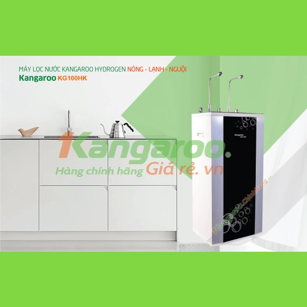 Máy lọc nước Kangaroo Hydrogen KG100HK Nóng - Lạnh - RO