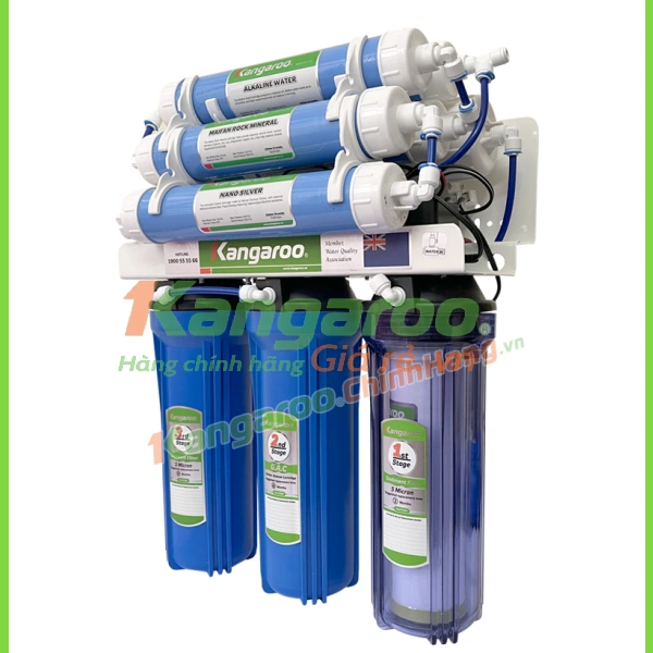 Máy lọc nước Kangaroo KG08G4 Không Vỏ 9 Lõi Lọc