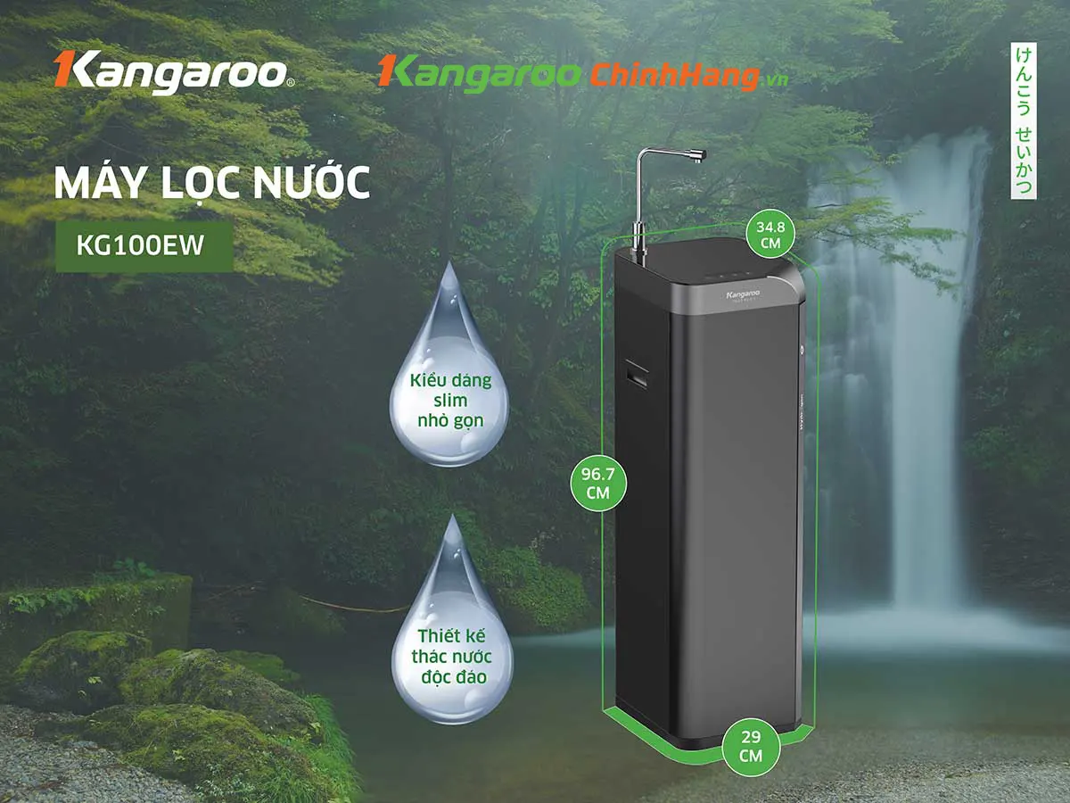 may-loc-nuoc-kangaroo-kg100ew-detail-5 Máy lọc nước Kangaroo Alkaline Waterfall KG100EW
