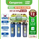 Máy lọc nước Hydrogen ion kiềm Kangaroo KG104A-ALKALINE 8 Lõi