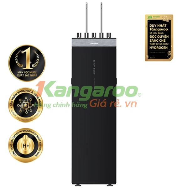 Máy lọc nước Kangaroo Hydrogen nóng lạnh KG11A8 - 11 lõi, Mẫu 2024