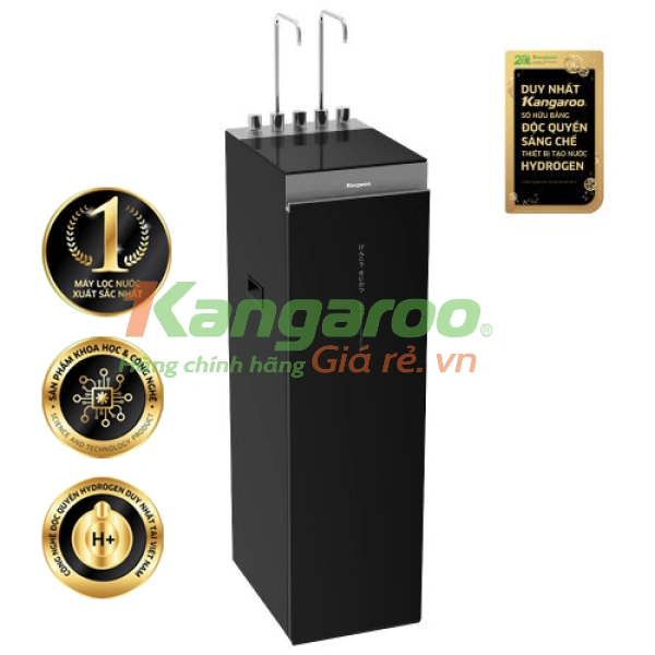 Máy lọc nước Kangaroo Hydrogen nóng lạnh KG11A8 - 11 lõi, Mẫu 2024