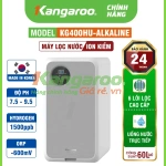 Máy lọc nước Hydrogen ion kiềm Kangaroo KG400HU-ALKALINE 6 Lõi