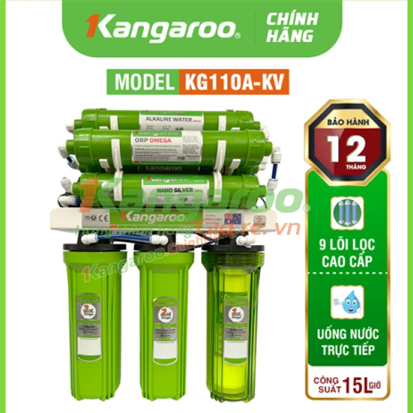 Máy lọc nước Kangaroo KG110A KV - Tạo nước Omega